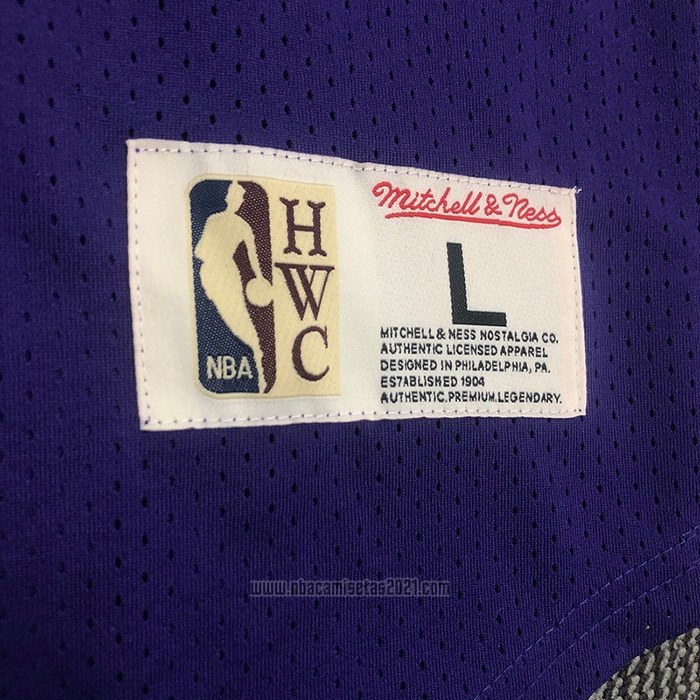 Camiseta Manga Corta Los Angeles Lakers Kobe Bryant #8 Violeta
